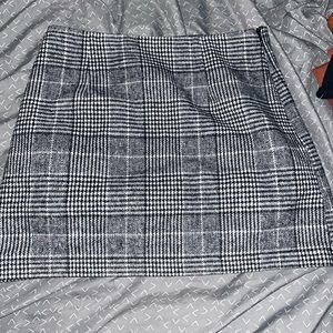 Plaid skirt